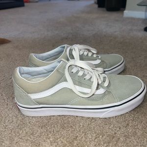 Sage green VANS